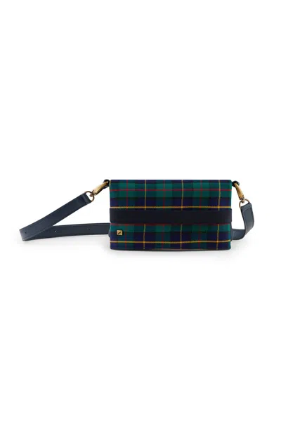 Maria Maleta Women's Green / Blue Belt Bag Scottish