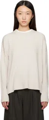 Maria Mcmanus Beige Swing Sweater In Neutral