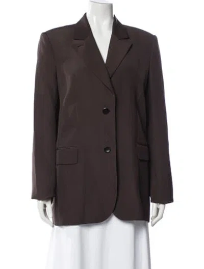 Pre-owned Maria Mcmanus Blazer In Brown