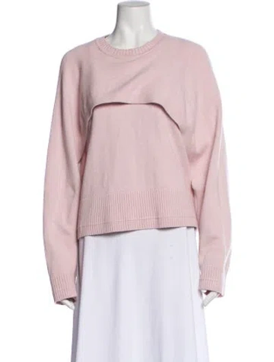 Pre-owned Maria Mcmanus Cashmere Set In Pink
