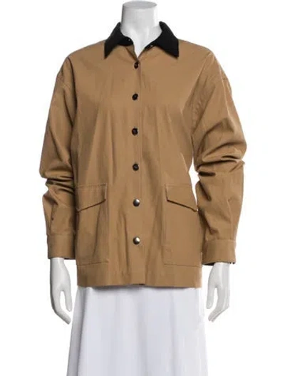 Pre-owned Maria Mcmanus Coat In Neutral