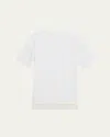 Maria Mcmanus White T-shirt Cocoon Macrame Minidress In White