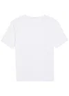 Maria Mcmanus Crew-neck Cotton T-shirt In White