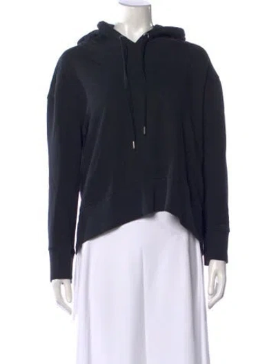 Pre-owned Maria Mcmanus Crew Neck Long Sleeve Hoodie In Black