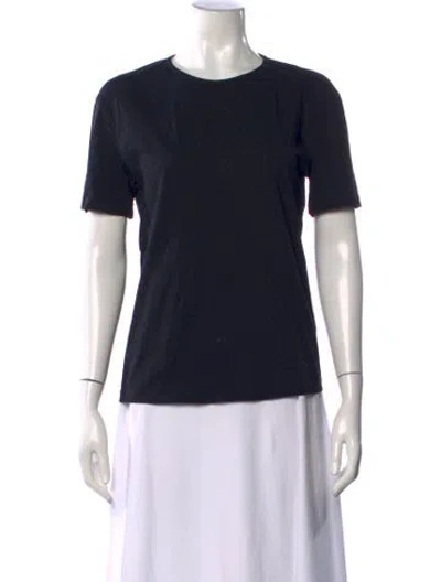 Pre-owned Maria Mcmanus Crew Neck Short Sleeve T-shirt In Black