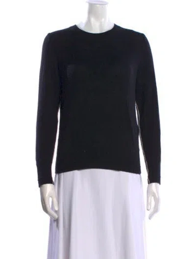 Pre-owned Maria Mcmanus Crew Neck Sweater In Black