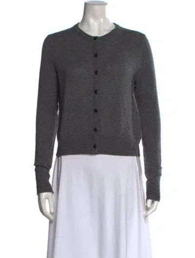 Pre-owned Maria Mcmanus Crew Neck Sweater In Grey