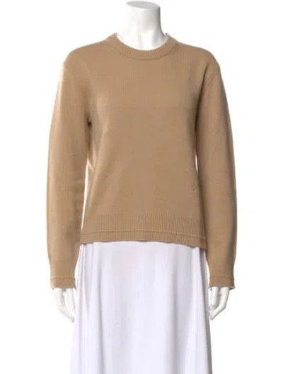 Pre-owned Maria Mcmanus Crew Neck Sweater In Neutral