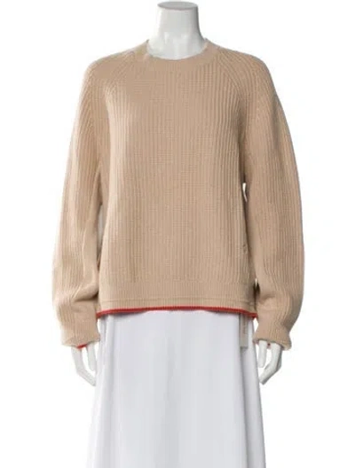 Pre-owned Maria Mcmanus Crew Neck Sweater In Neutral