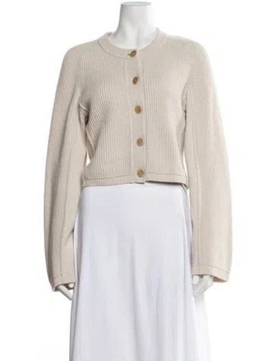 Pre-owned Maria Mcmanus Crew Neck Sweater In Neutral