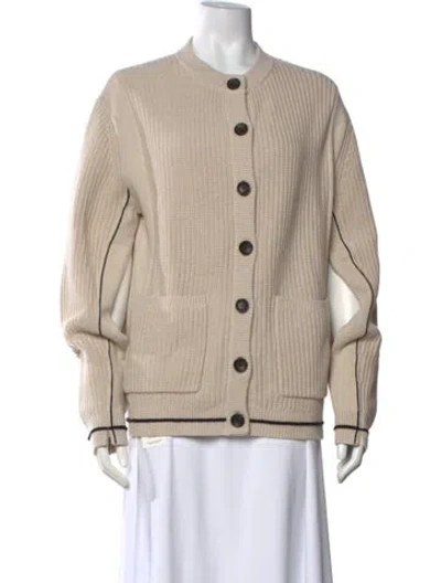 Pre-owned Maria Mcmanus Crew Neck Sweater In Neutrals