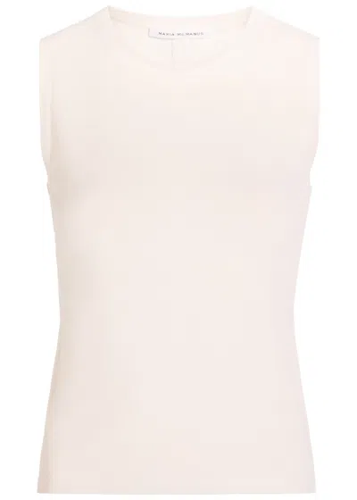 Maria Mcmanus Button-back Sleeveless Tank Top In Multi