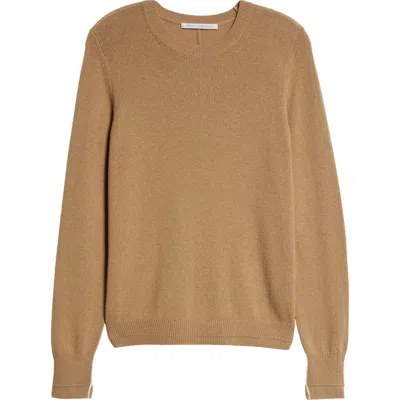 Maria Mcmanus Featherweight Recycled Cashmere & Organic Cotton Blend Sweater In Dune