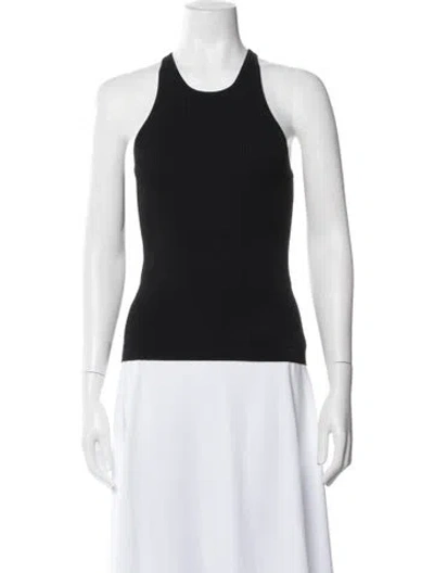 Pre-owned Maria Mcmanus Halterneck Sleeveless Top In White