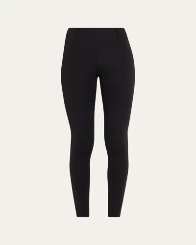 Maria Mcmanus High-rise Ankle Leggings In Black
