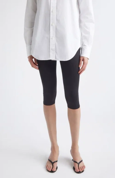 Maria Mcmanus High Waist Capri Pants In Black