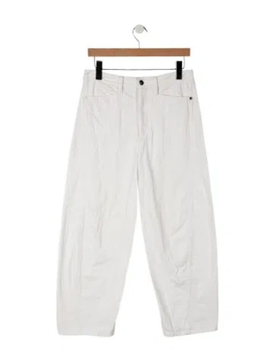 Pre-owned Maria Mcmanus High-rise Wide Leg Jeans In Blue