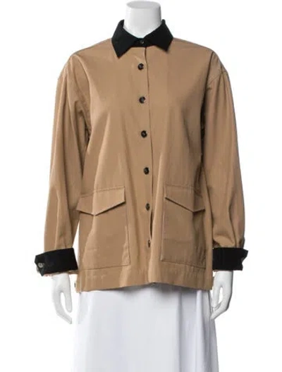 Pre-owned Maria Mcmanus Jacket In Brown
