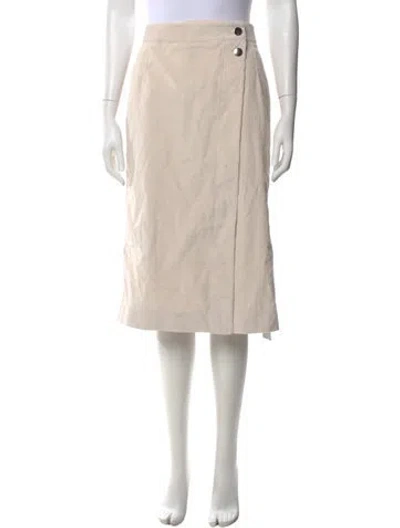 Pre-owned Maria Mcmanus Knee-length Skirt In Neutral