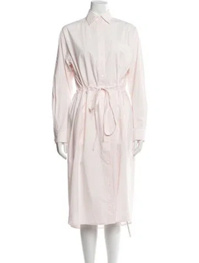 Pre-owned Maria Mcmanus Midi Length Dress In Pink