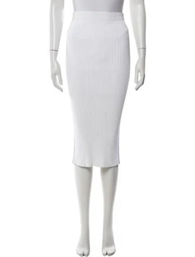 Pre-owned Maria Mcmanus Midi Length Skirt In Neutrals