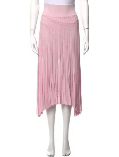 Pre-owned Maria Mcmanus Midi Length Skirt In Pink