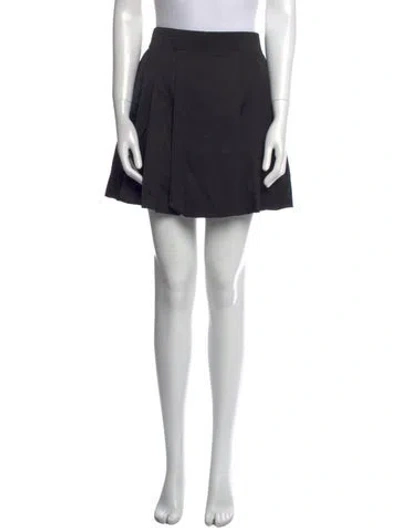 Pre-owned Maria Mcmanus Mini Skirt In Black