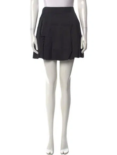 Pre-owned Maria Mcmanus Mini Skirt In Black