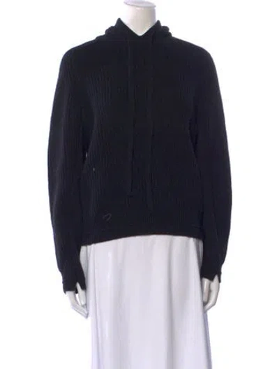 Pre-owned Maria Mcmanus Mock Neck Sweater In Black