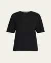 Maria Mcmanus Oversized Cashmere T-shirt In Black