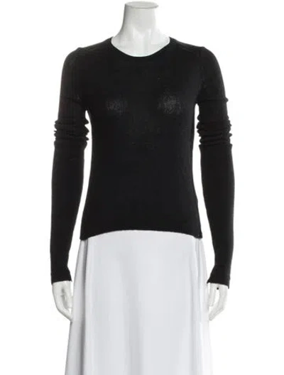 Pre-owned Maria Mcmanus Scoop Neck Sweater In Gray