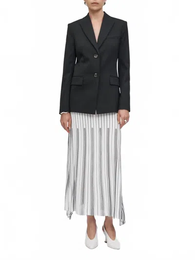 Maria Mcmanus Single Breasted Blazer In Black