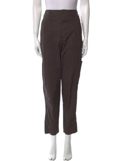 Pre-owned Maria Mcmanus Skinny Leg Pants In Brown