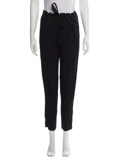 Pre-owned Maria Mcmanus Straight Leg Pants In Black