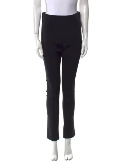 Pre-owned Maria Mcmanus Straight Leg Pants In Black