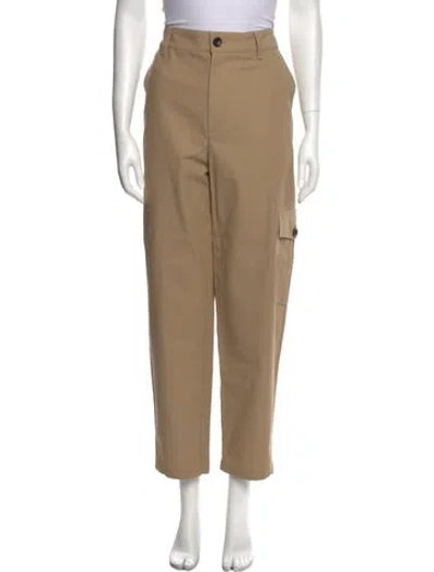 Pre-owned Maria Mcmanus Straight Leg Pants In Neutral