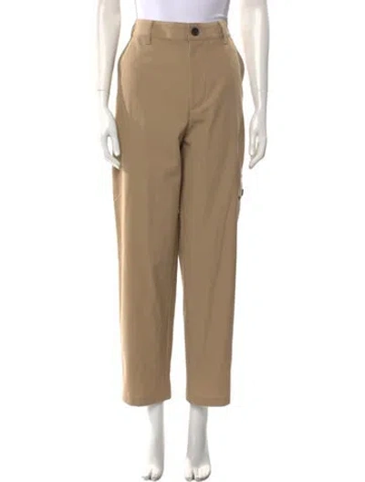 Pre-owned Maria Mcmanus Straight Leg Pants In Neutral