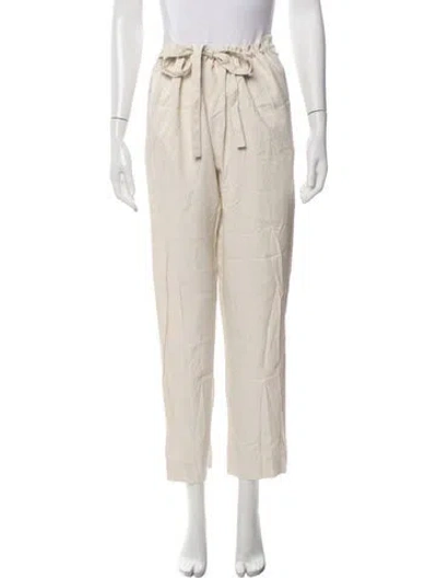 Pre-owned Maria Mcmanus Straight Leg Pants In Neutrals