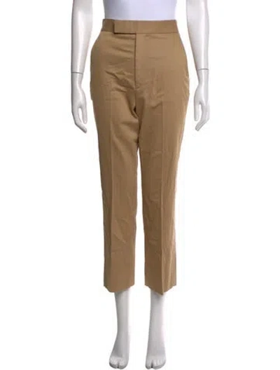 Pre-owned Maria Mcmanus Straight Leg Pants In Neutrals