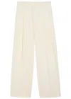Maria Mcmanus Straight-leg Stretch-wool Trousers In Multi