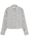 Maria Mcmanus Striped Buttoned Shirt In Multi