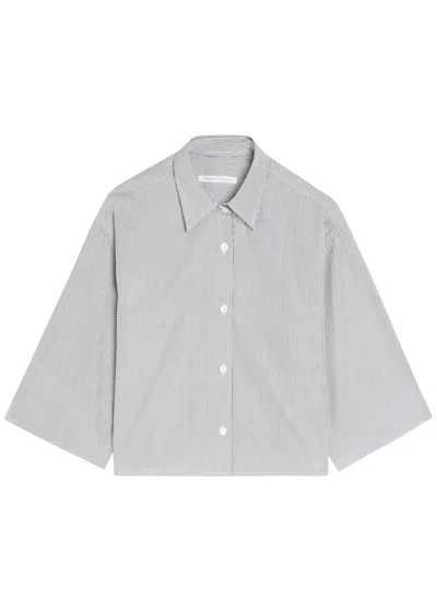 Maria Mcmanus Striped Cotton Shirt In Gray