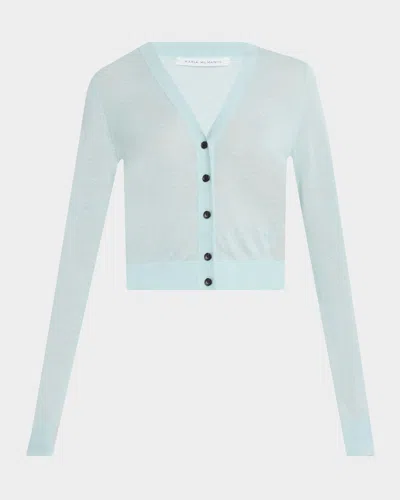 Maria Mcmanus V-neck Shrunken Cashmere Cardigan