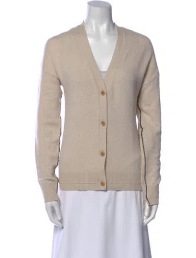 Pre-owned Maria Mcmanus V-neck Sweater In Neutral