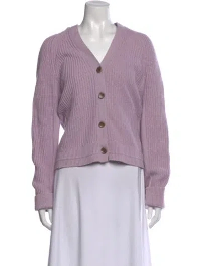 Pre-owned Maria Mcmanus V-neck Sweater In Purple