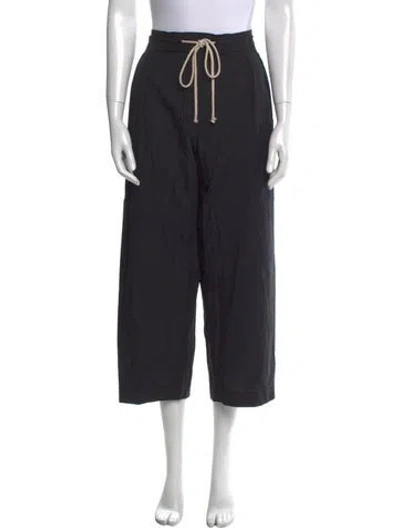 Pre-owned Maria Mcmanus Wide Leg Pants In Black