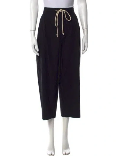 Pre-owned Maria Mcmanus Wide Leg Pants In Black