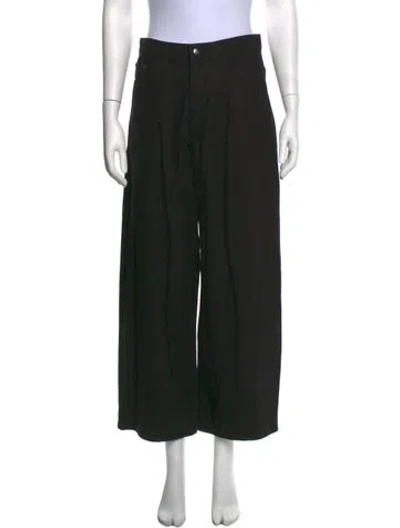 Pre-owned Maria Mcmanus Wide Leg Pants In Black