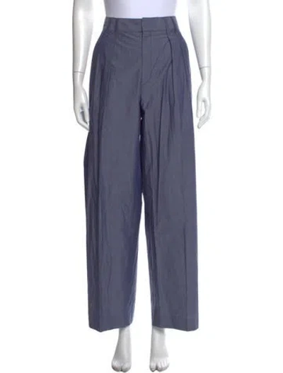 Pre-owned Maria Mcmanus Wide Leg Pants In Blue