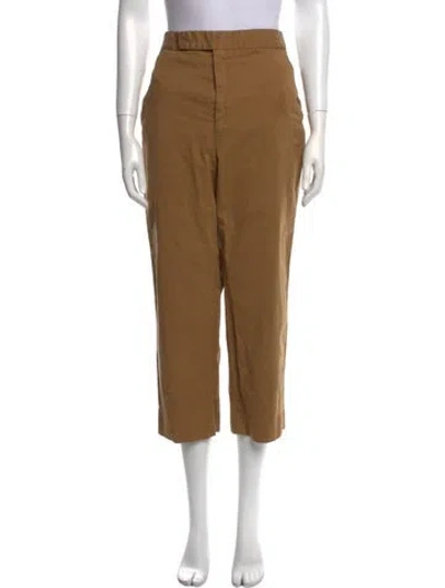 Pre-owned Maria Mcmanus Wide Leg Pants In Brown